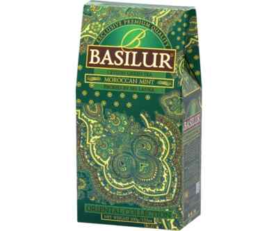 BASILUR Moroccan Mint Green Leaf Tea - 100g