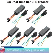 5x 4g Car Gps Tracker Real Time Vehicle Anti-lost Locator Geography Fence System 5x 4g Car Gps Tracker Real Time Vehicle Anti-lost Locator Geography Fence System