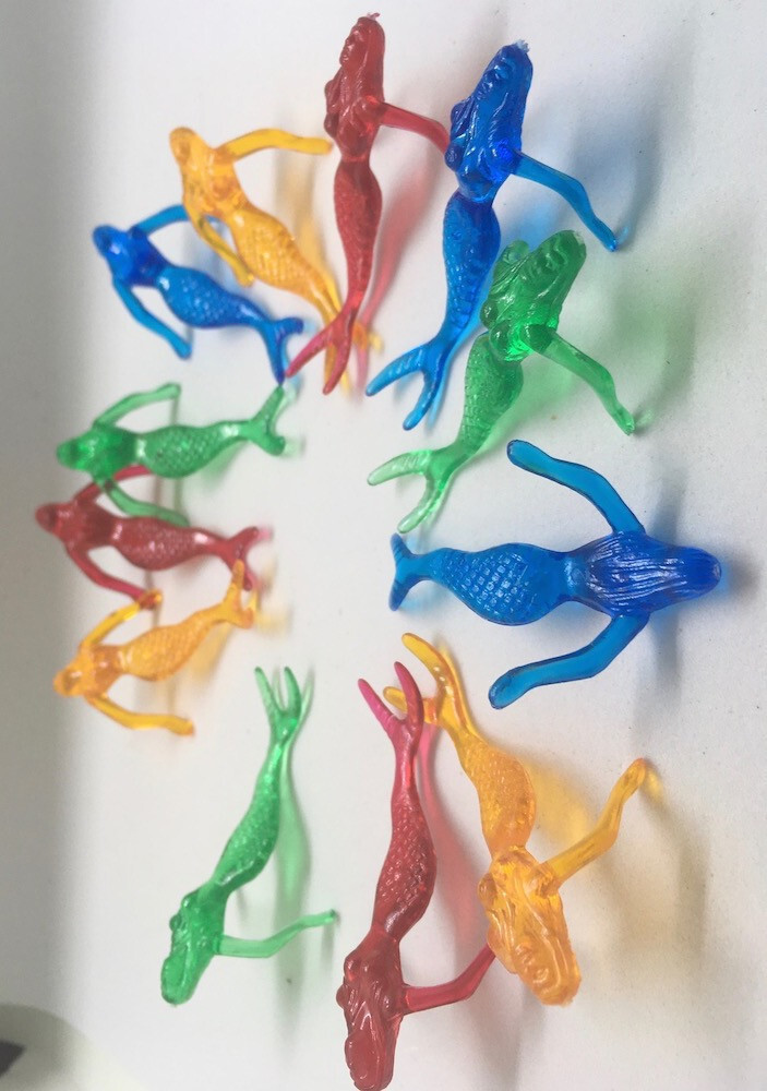 ガラス製品　Mermaid品 12 Mermaids Drink Hangers Cocktail Party Mergals 4 colors | eBay