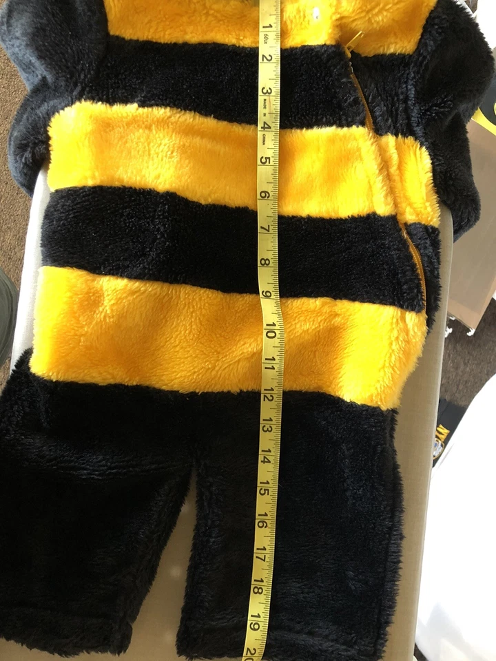 Disfraz Abejorro Abeja Miel Infantil Niño 12-24 M Halloween 1 Pieza con Capucha  Foto 4 de 4