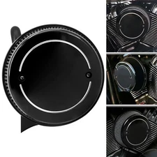 Black High Flow Air Filter Cleaner For Indian 14-2022 Chief Chieftain Dark Horse