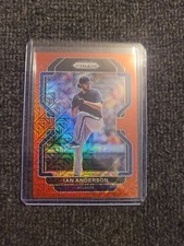 Ian Anderson 2022 Prizm Base Red Mojo #22 - Atlanta Braves /149