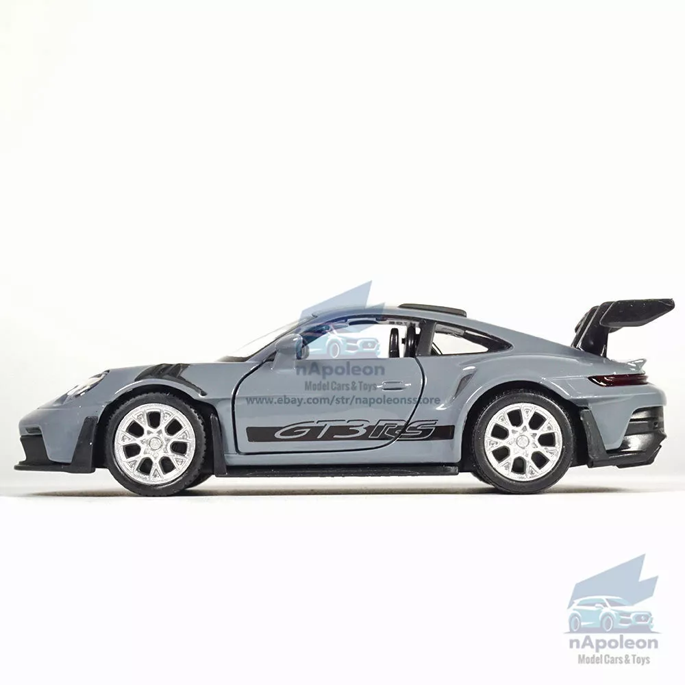 1/36 Porsche 911 GT3 RS Model Car Alloy Diecast Toy Vehicle Gift Collection Gray
