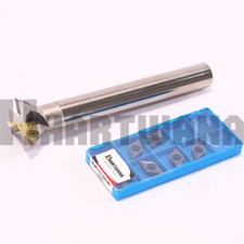 60 Degree Indexable Dovetail Cutter Milling 40mm 3 Flutes Carbide Inserts DCMT11