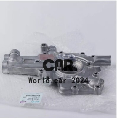#ad 1J700 04222 Engine oil pump front cover assembly For Kubota Parts V2607 V2607 T $439.75