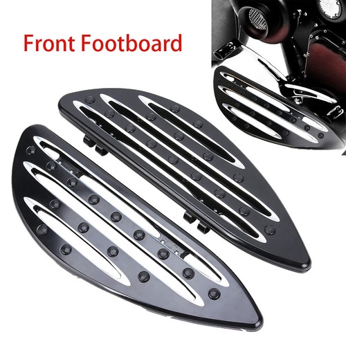 Driver Stretched Floorboard Mount Foot Boards For Harley Dyna FLD Softail FL USA eBay