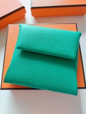 Neu! Hermès Hermes Portemonnaie BASTIA Verso...