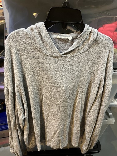 Pull Tunic Victoria's Secret Gris Chiné - Taille XS - Coton/poly - Poche Avant - Occasion Très Bon état