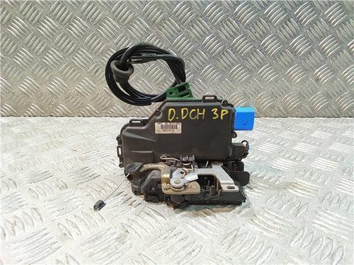 Kit Serrure + Barillet Pour Portes Avant Droite SEAT Ibiza, Cordoba, Toledo, Leon - Avec Clés, Neuf