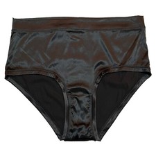 NWT AERIE High Waisted Boybrief Pantie Underwear Sz XS-S-M-L-XL Black