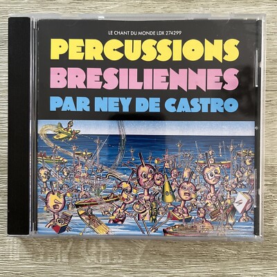 Ney De Castro | Brasilianische Percussions | CD | Sehr guter Zustand