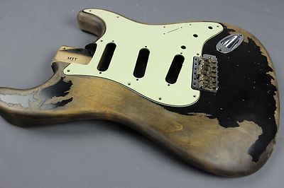 MJT Official Custom Order Vintage Aged Nitro Finish Guitar Body