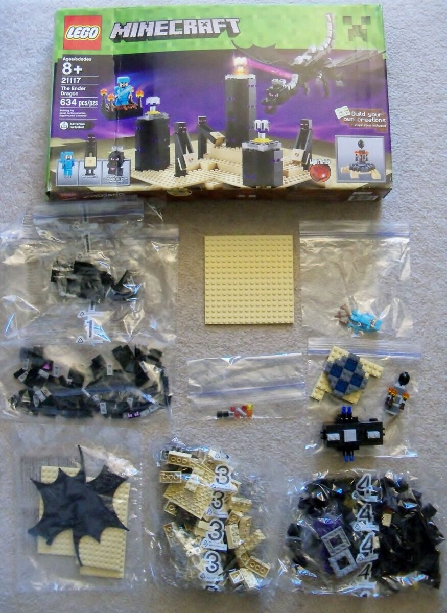 LEGO Minecraft - Rare - 21117 The Ender Dragon - Partially new (2