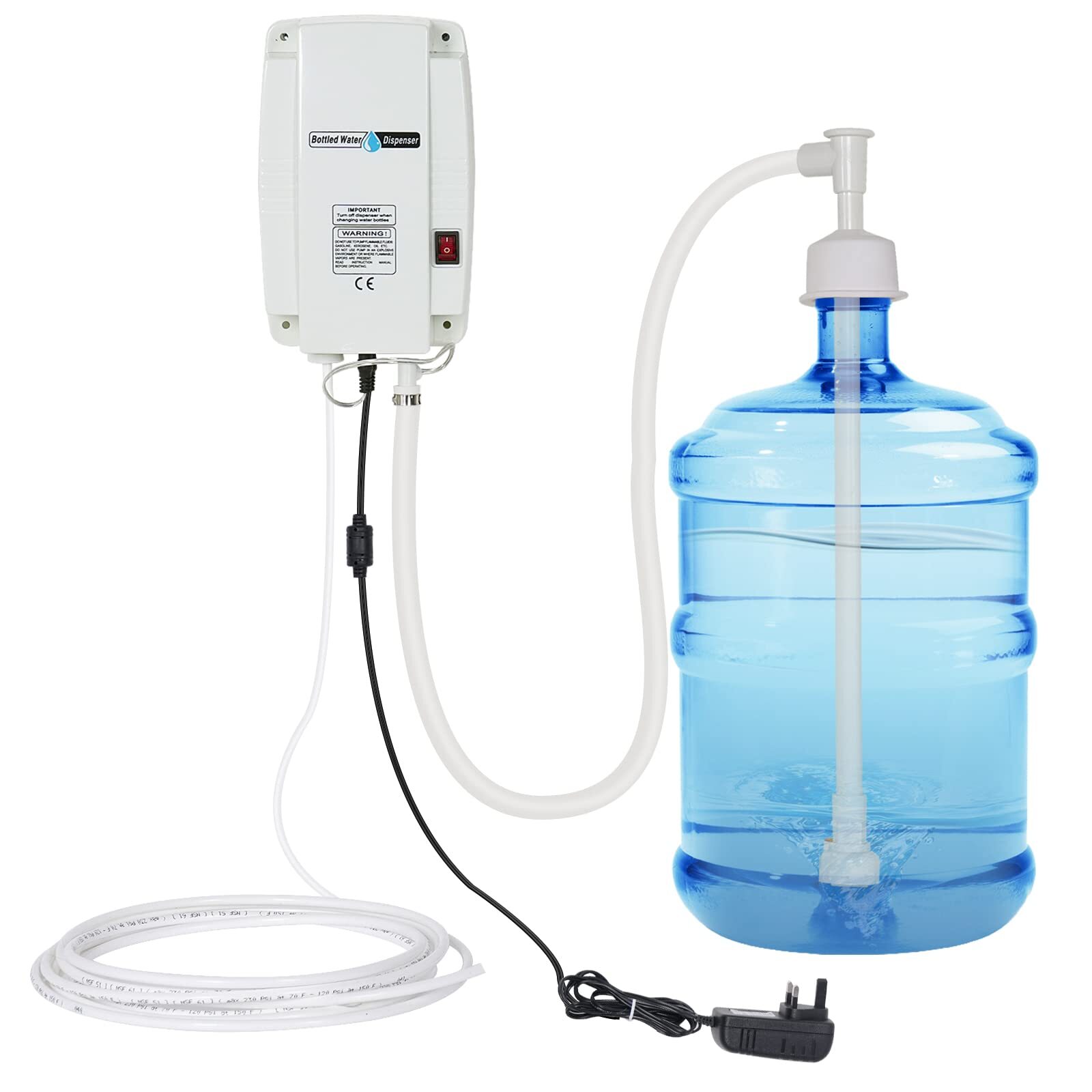 5 Gallon Auto Bottled Water Pump System 5Gallon Water Jug Pump Portable Water...