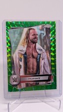 2025 Topps Chrome WWE Tyler Bate Green Geometric /75 #157