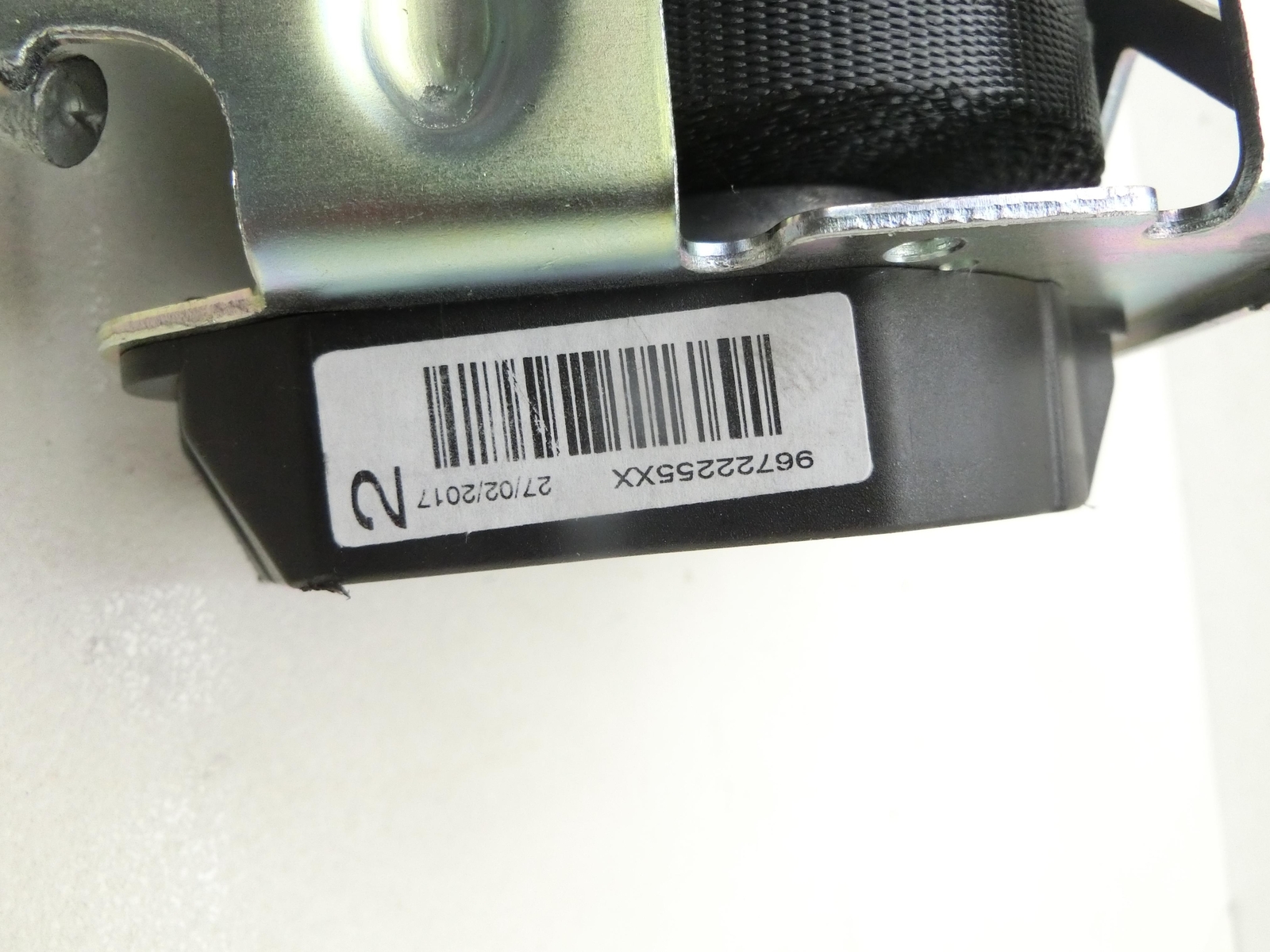 Cintura di sicurezza destra posteriore per Peugeot 508 I 8D 14-18 Lim 8976J1 86tkm foto 4