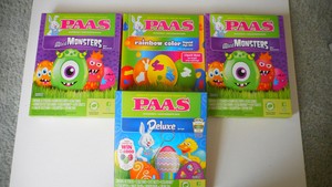 Four New Paas Easter Egg Decorating Kits Three Different Themes Ebay