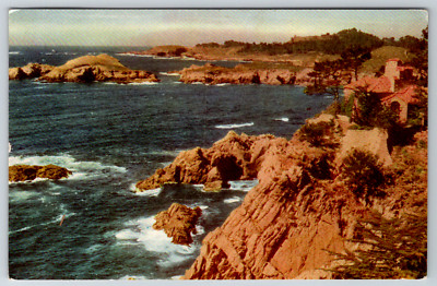 c1960s Point Lobos Carmel California Coastline Scenic Postcard