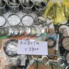 Rebuild Kit For Kubota V3800 Engine SVL95-2S SVL95-2SC Loader M5N-111HD24 Tracto