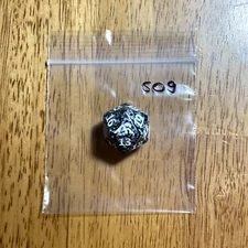 MTG d20 Spindown 20-sided Life Counter die dice Kamigawa: Neon Dynasty Black NEO