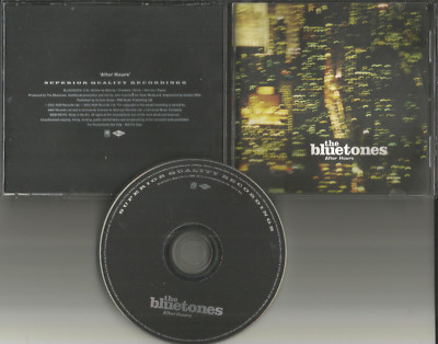 THE BLUETONES After Hours RARE Europe Made PROMO DJ CD single USA Seller 2002