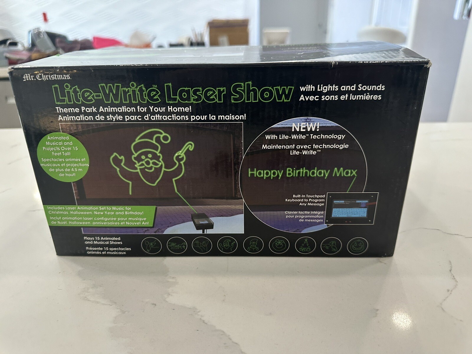 GE Mr Christmas Lights and Sounds of Christmas Pro Line Musical Light