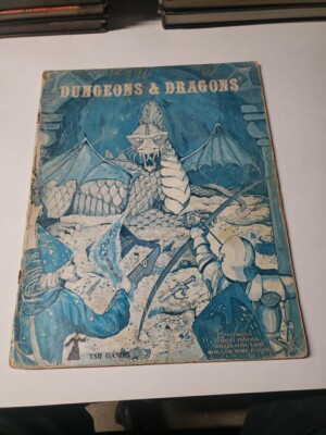 Dungeons and Dragons: Basic Rulebook TSR 1979 USED