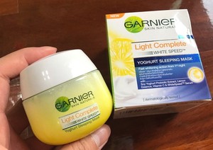 garnier yogurt night cream