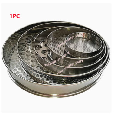 Φ 10cm/15cm/20cm/25cm/30cm 1-50mm Round Hole Mesh Aperture Standard Test Sieve