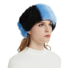 Faux Fur Headbands Outdoor Ear Warmers Earmuffs Ski Hat Winter Warm Elastic H...
