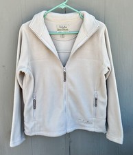 Cabela's All-weather Full Zip Mock Neck Women's Fleece Jacket with Zip Pockets