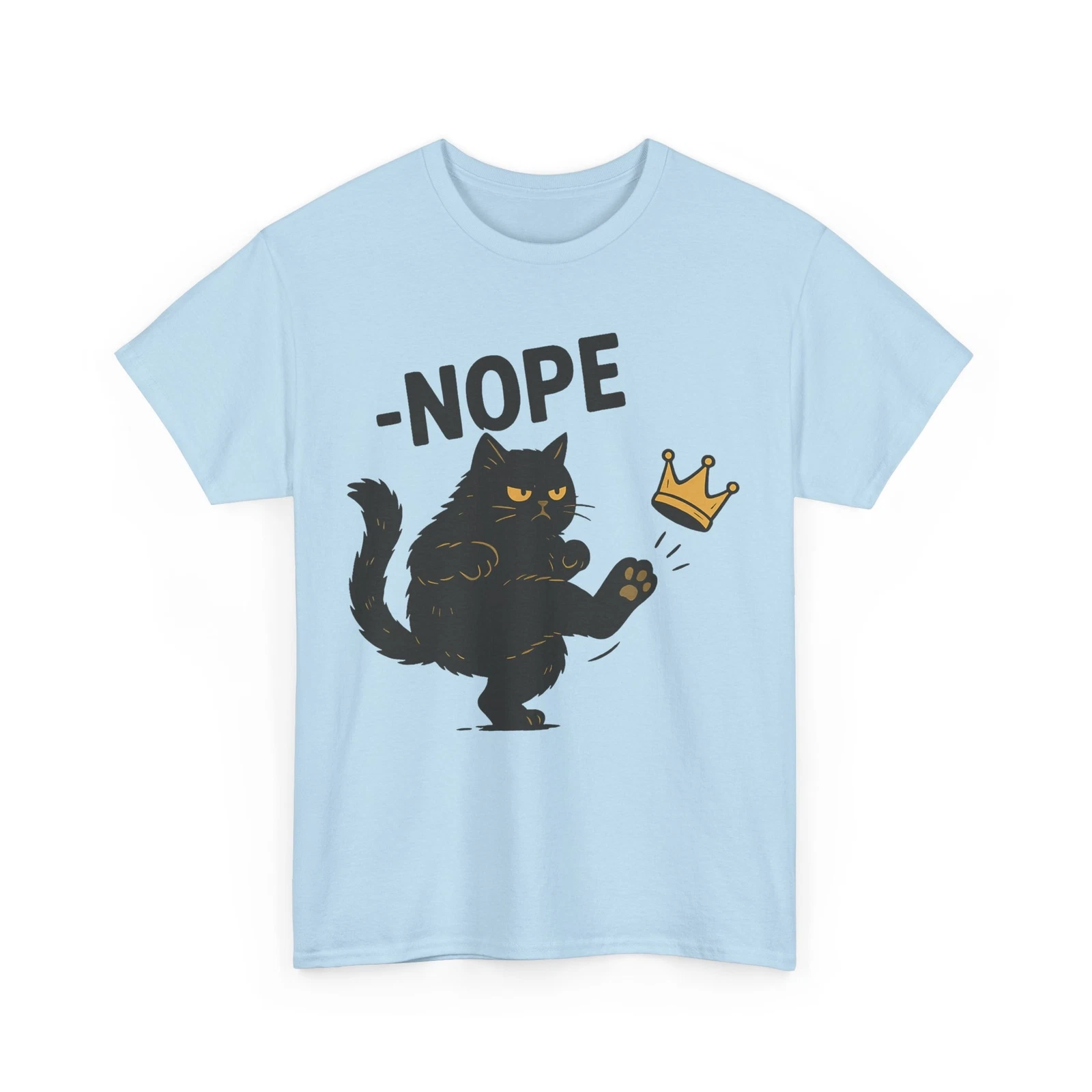 No Kings Black Cat T-Shirt