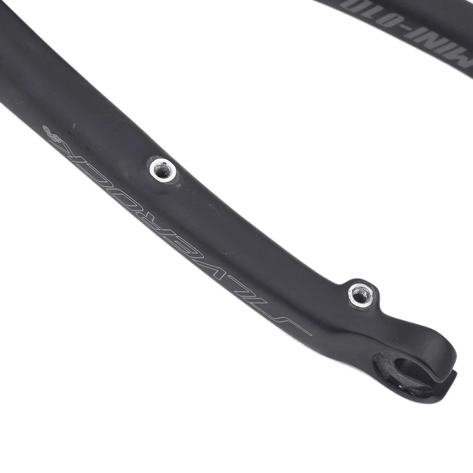 16" Carbon Fork for Folding Bikes Caliper Brake Disc Brake 74mm 100mm Front Fork - Image 4 of 4