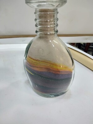 Traditional Sand Art Jordan souvenir Sand Bottle Art,(Add Your Own