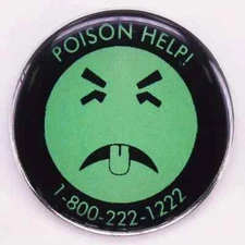 Mr. Yuk Poison Control Center Enamel Pin Hat Backpack Jackets Badge Brooch Lapel