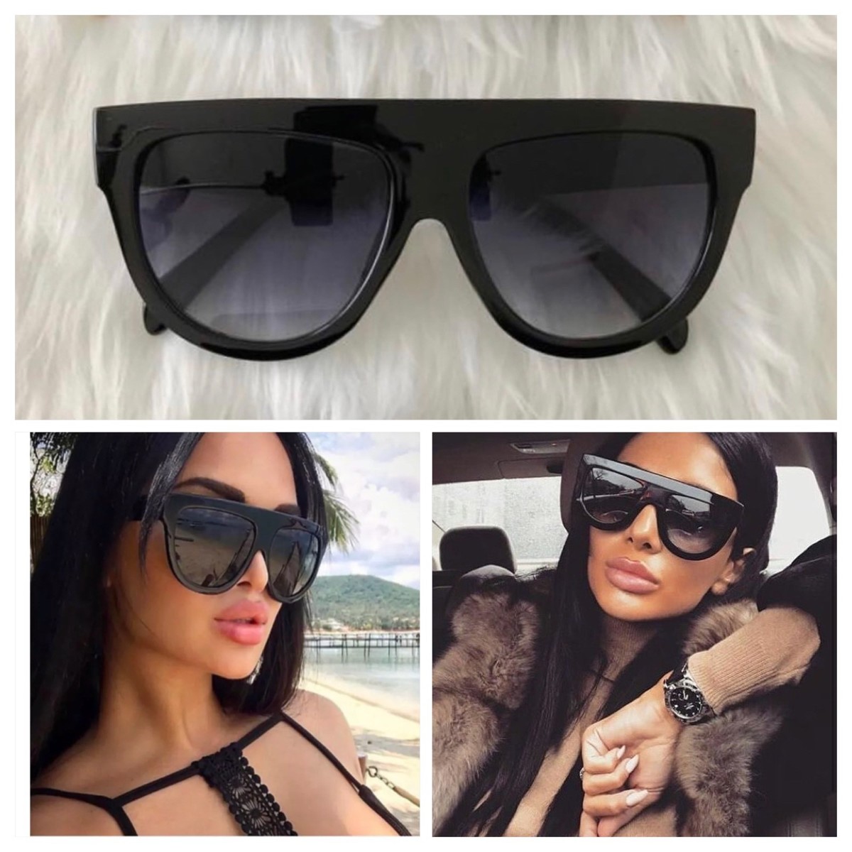 Sonnenbrille Ray-Ban Round Metal RB3447 001/51 50-21 Gold Auf Lager