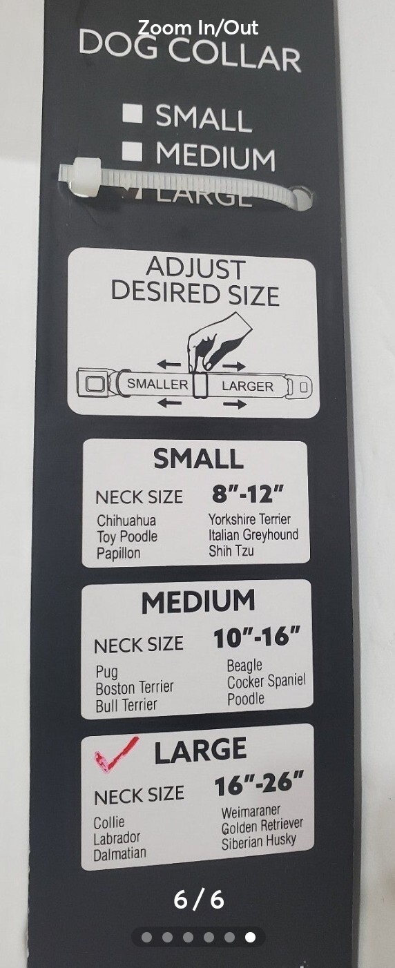 Disney Mickey Goofy Donald dog collar size large new eBay