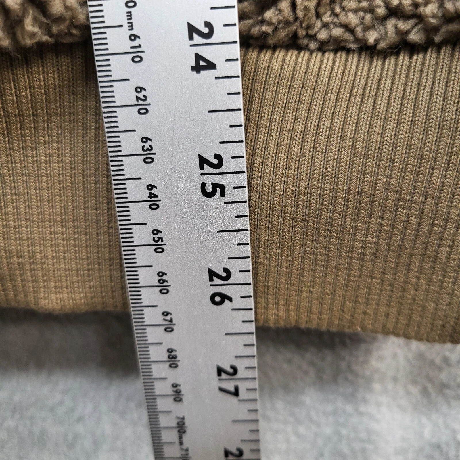 sweaty-betty sherpa teddy 1/4 zip pullover sweatshirt