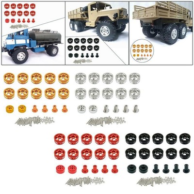 RC Radnaben Universal mit Kupplungen mit 5 mm Adaptern für WPL 1/16 6x6 Modell