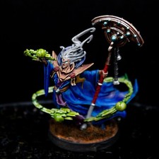 Dungeon  Dragons Kingdom Death 28mm Painted Figure Female Mage Sorcerer Witch