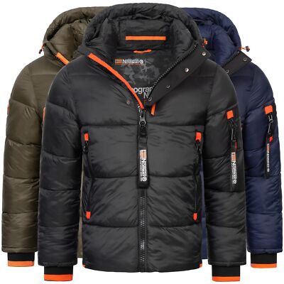 Geographical Norway warme Designer Herren Winter Stepp Jacke Winterjacke  Neu