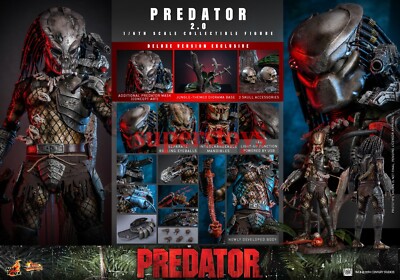 Presale Hot Toys MMS817 1/6 Predator 1987 2.0 Collectible Action