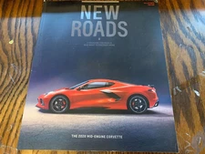 Chevrolet New Roads Magazine 2020 mid-engine Corvette collector edition + poster