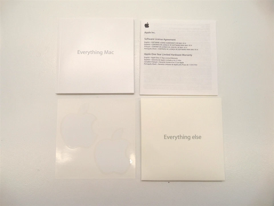 Apple Everything Mac OS X Install Suite DVDs - P/N: 602-6186-A - Image 2 of 4