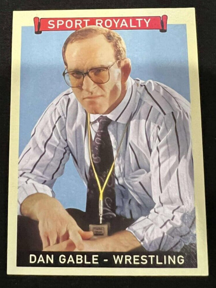 DAN GABLE 2008 Upper Deck UD Goudey Sport Royalty #284 Wrestling SP Short Print