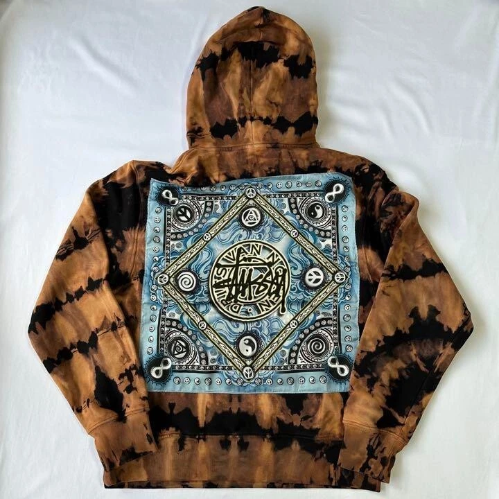 Stüssy x Dries van Noten – Tie Dye Logo Hoodie