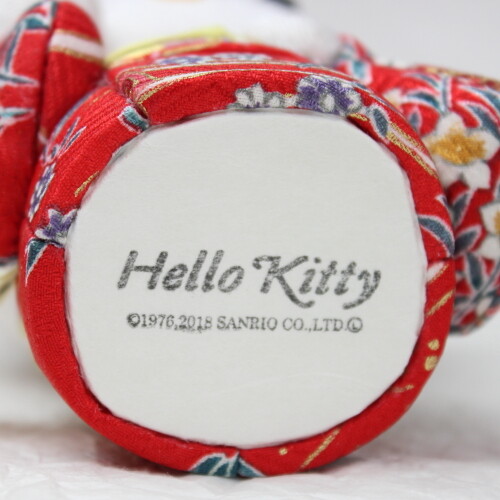 Sanrio Hello Kitty Lucky Cat Kimono Kakinuma Doll Kimekomi Doll From Japan New - Picture 8 of 8