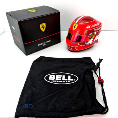 Casque Bell Charles Leclerc #16 Ferrari F1 2024 – Miniature 1/2 (neuf)
