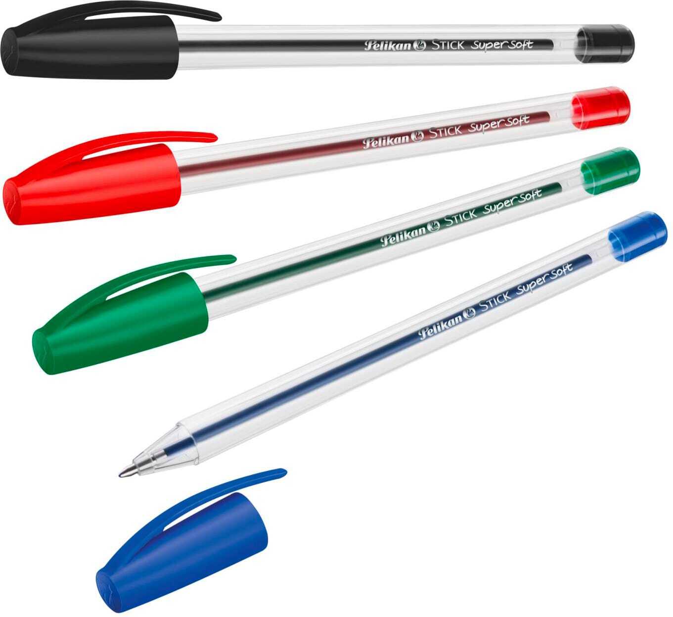 Penna a sfera Penna a sfera retrattile a clip 50 pezzi Pelikan 601504