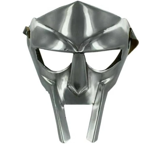 Gladiator Face Mask Helmet Hand Forged Sca Larp Helmet Roman Armor - Image 2 of 4